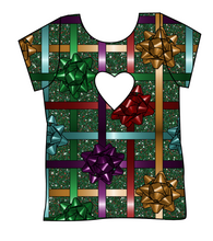 Load image into Gallery viewer, Gift Bows Cambria Heart Back Tee
