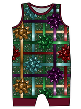Load image into Gallery viewer, Gift Bows Emmett Pants And Shorts T-Shirt Romper
