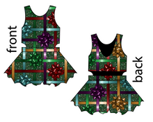 Load image into Gallery viewer, Gift Bows Kids Playsuit