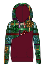 Load image into Gallery viewer, Gift Bows Ladies Hoodie