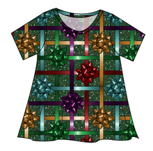 Load image into Gallery viewer, Gift Bows Ladies' Swing Tee