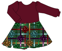 Load image into Gallery viewer, Gift Bows Prairie Dress