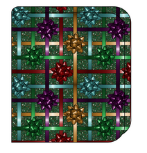 Load image into Gallery viewer, Gift Bows Swaddle Blanket