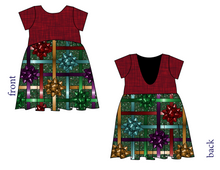 Load image into Gallery viewer, Gift Bows Low Back Dress