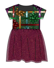 Load image into Gallery viewer, Gift Bows Tulle Dress