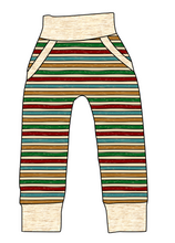 Load image into Gallery viewer, 90s Holiday Stripe Beanpole Pants And Shorts