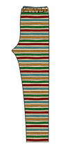 Load image into Gallery viewer, 90s Holiday Stripe Ladies' Lounge Leggings