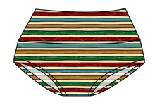 Load image into Gallery viewer, 90s Holiday Stripe Ladies' Underwear