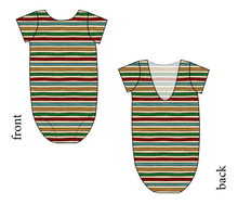 Load image into Gallery viewer, 90s Holiday Stripe Leo