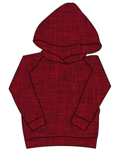 Load image into Gallery viewer, Crimson Linen Classic Hoodie (or Crewneck)