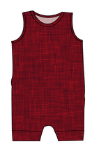Load image into Gallery viewer, Crimson Linen Emmett Pants And Shorts T-Shirt Romper