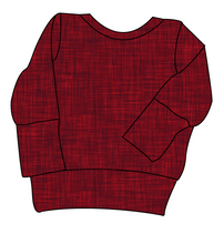 Load image into Gallery viewer, Crimson Linen Grow With Me Hoodie (or Crewneck)