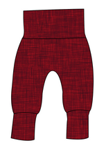 Load image into Gallery viewer, Crimson Linen Grow With Me Pants And Shorts