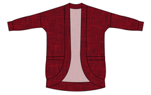 Load image into Gallery viewer, Crimson Linen Kids Cocoon Cardigan