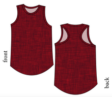Load image into Gallery viewer, Crimson Linen Ladies' Summer Tank