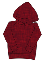 Load image into Gallery viewer, Crimson Linen Mens' Hoodie