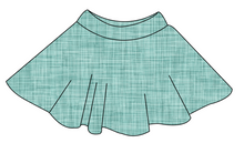 Load image into Gallery viewer, Sage Linen Circle Skirt