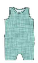 Load image into Gallery viewer, Sage Linen Emmett Pants And Shorts T-Shirt Romper