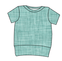 Load image into Gallery viewer, Sage Linen Grow With Me Tee