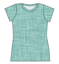 Load image into Gallery viewer, Sage Linen Ladies' Basic Tee