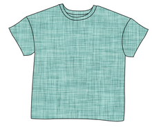 Load image into Gallery viewer, Sage Linen Ladies' Oversized Tee
