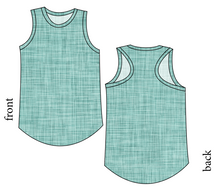 Load image into Gallery viewer, Sage Linen Ladies' Summer Tank