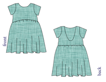 Load image into Gallery viewer, Sage Linen Low Back Dress
