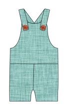 Load image into Gallery viewer, Sage Linen Overalls and Shortalls