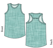 Load image into Gallery viewer, Sage Linen Summer Tank