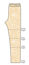 Load image into Gallery viewer, Champagne Glitter Basic Leggings