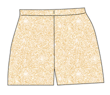Load image into Gallery viewer, Champagne Glitter Ladies' Lounge Shorts