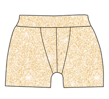 Load image into Gallery viewer, Champagne Glitter Mens' Boxer Briefs