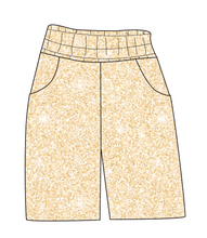 Load image into Gallery viewer, Champagne Glitter Mens' Joggers and Jogger Shorts