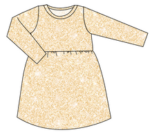 Load image into Gallery viewer, Champagne Glitter Play Dress