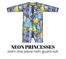 Load image into Gallery viewer, All Prints Swim Preorder One Piece Rashguard Suit