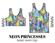 Load image into Gallery viewer, All Prints Swim Preorder Basic Swim Top