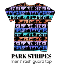 Load image into Gallery viewer, All Prints Swim Preorder Mens' Rash Guard Swim Top