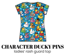 Load image into Gallery viewer, All Prints Swim Preorder Ladies' Rash Guard Swim Top