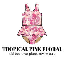 Load image into Gallery viewer, All Prints Swim Preorder Skirted One Piece Swim Suit