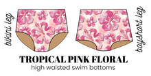 Load image into Gallery viewer, All Prints Swim Preorder High Waisted Swim Bottoms