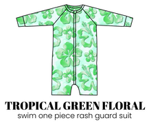 Load image into Gallery viewer, All Prints Swim Preorder One Piece Rashguard Suit