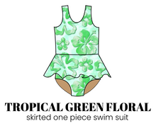 Load image into Gallery viewer, All Prints Swim Preorder Skirted One Piece Swim Suit