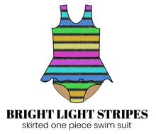 Load image into Gallery viewer, All Prints Swim Preorder Skirted One Piece Swim Suit