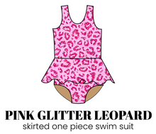 Load image into Gallery viewer, All Prints Swim Preorder Skirted One Piece Swim Suit