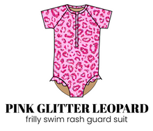 Load image into Gallery viewer, All Prints Swim Preorder Frilly One Piece Rashguard Suit