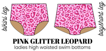 Load image into Gallery viewer, All Prints Swim Preorder Ladies' High Waisted Swim Bikini Bottoms