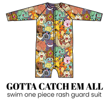 Load image into Gallery viewer, All Prints Swim Preorder One Piece Rashguard Suit