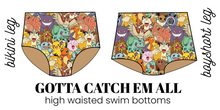 Load image into Gallery viewer, All Prints Swim Preorder High Waisted Swim Bottoms
