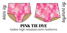 Load image into Gallery viewer, All Prints Swim Preorder Ladies' High Waisted Swim Bikini Bottoms