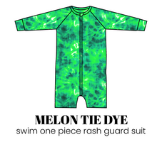 Load image into Gallery viewer, All Prints Swim Preorder One Piece Rashguard Suit